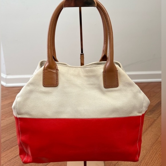 Tory Burch Color-block canvas bag - Picture 2 of 7